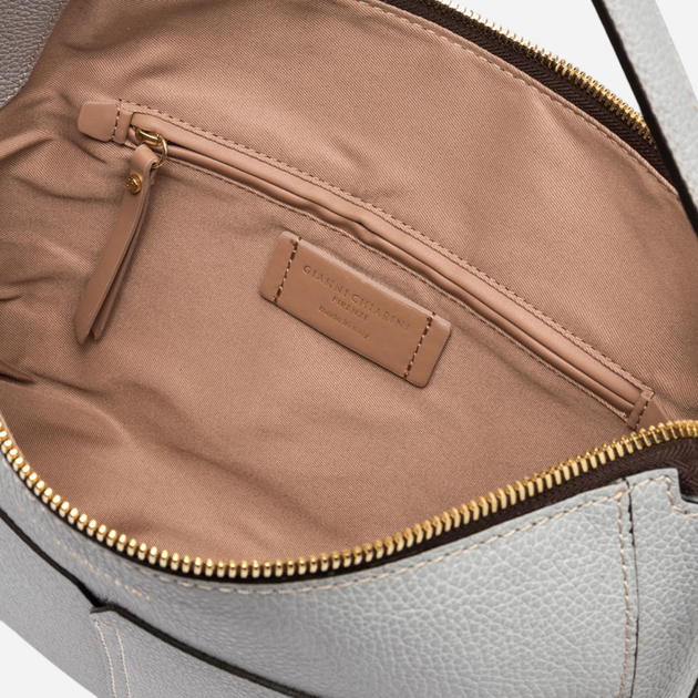 Torebka hobo damska skórzana Gianni Chiarini Ginko BS-10885-RMN-NA-10092 Szara (800070331802) - obraz 4