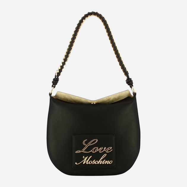 Torebka hobo damska Love Moschino Borsa JC4120PP1ILM0000 Czarna (800070318009) - obraz 1