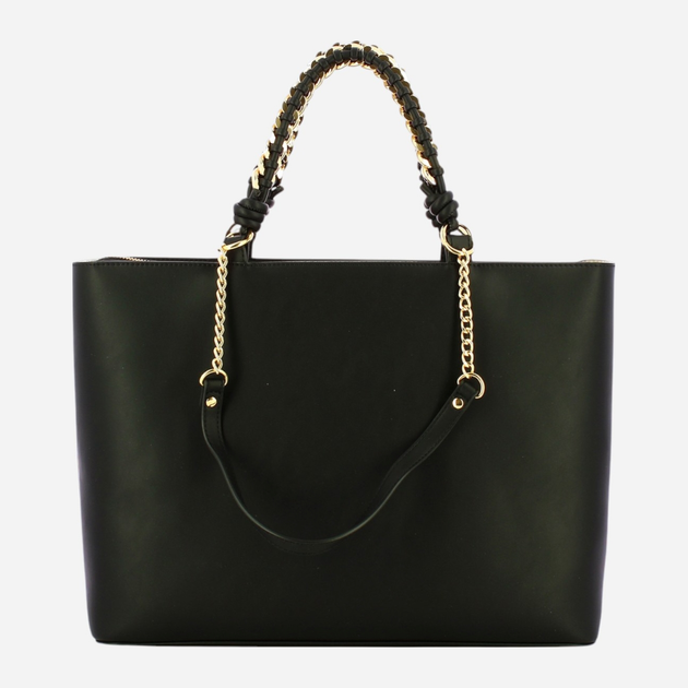 Torba shopper damska duża Love Moschino Borsa JC4119PP1ILM0000 Czarna (800070318007) - obraz 2