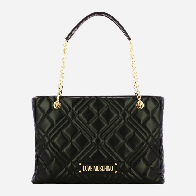 Torba damska Love Moschino Borsa Quilted JC4145PP1LLA0000 Czarna (800070326570) - obraz 1