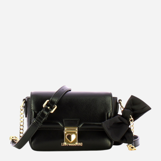 Torba damska mała Love Moschino Borsa JC4391PP0LKV0000 Czarna (800070326615) - obraz 1
