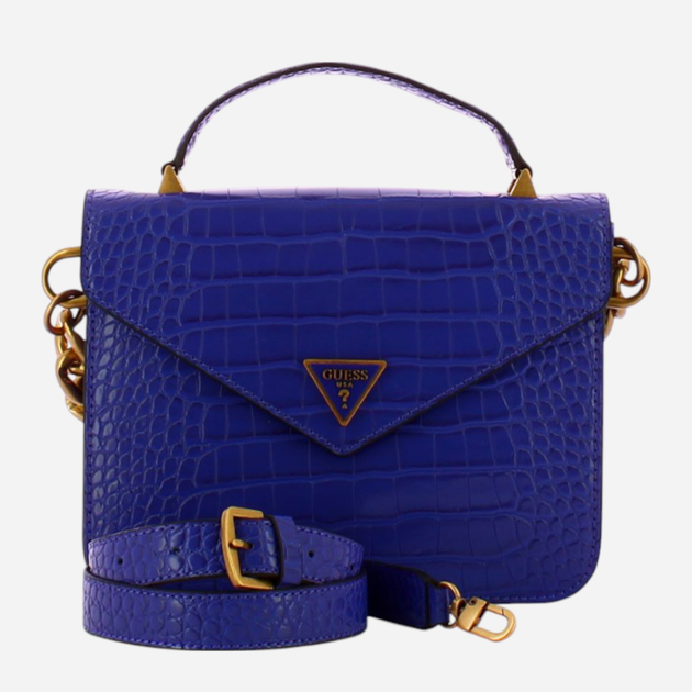 Сумка крос-боді через плече жіноча маленька Guess Retour HWCC8664200-VIO Фіолетова (800070292837) - зображення 3