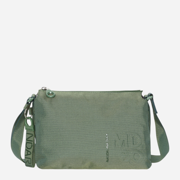 Torba na ramię damska materiałowa Mandarina Duck MD20 P10QMT32-29O Zielona (800070299245) - obraz 1