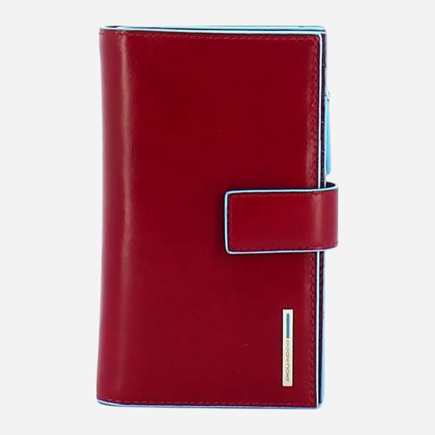 Portfel damski skórzany Piquadro PD1353B2R/R Czerwony (800070039304) - obraz 1