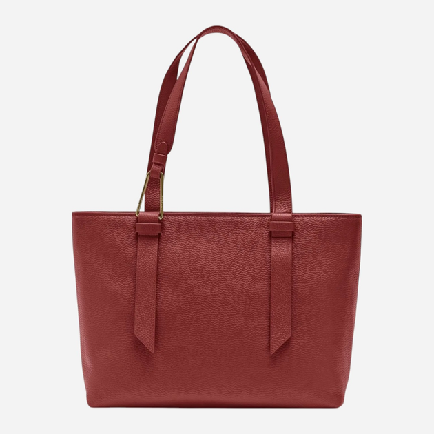 Сумка шопер жіноча з натуральної шкіри Coccinelle Malory E1R1K110201-R31 Червона (800070326862) - зображення 1