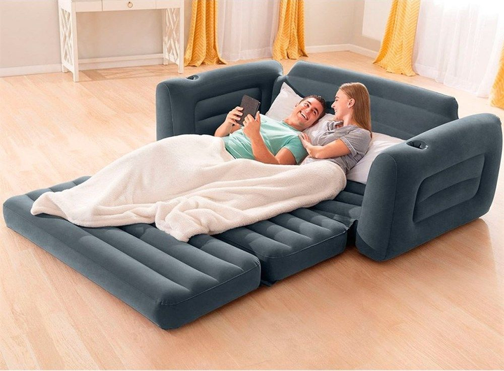 Sofa dmuchana Intex 2 w 1 (66552NP) - obraz 8