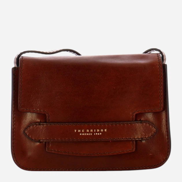 Torebka crossbody damska skórzana The Bridge Lucrezia 04192001-14 Brązowa (800070254170) - obraz 1
