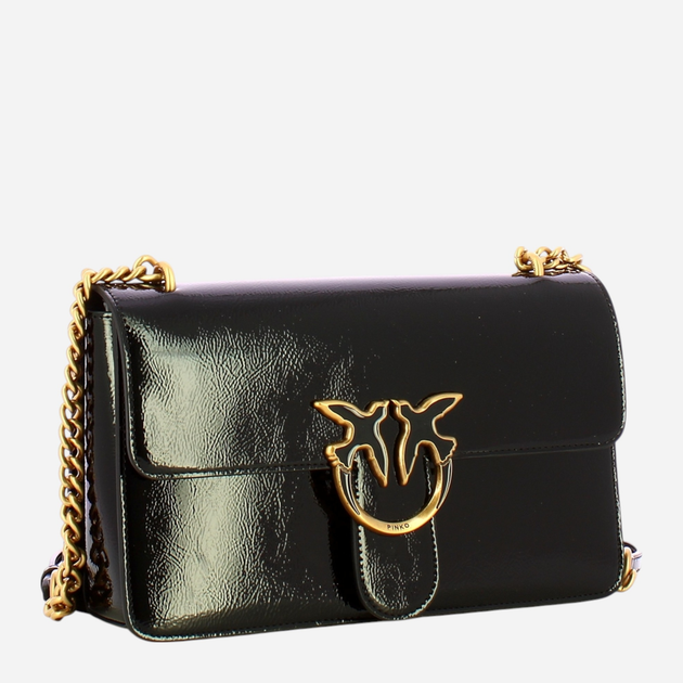 Torebka crossbody damska Pinko Love One Classic 103791A1UV-Z99Q Czarna (800070331900) - obraz 3