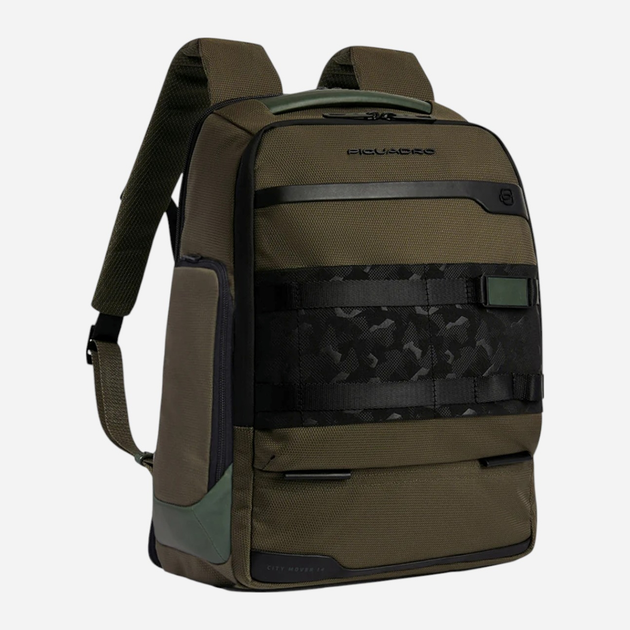 Рюкзак чоловічий 25 л Piquadro CA6386FX/VE Зелений (800070320724) - зображення 3