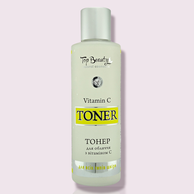 Тонер для лица с витамином C Top Beauty Toner for Face Vitamin C 200 мл - Фото 3 Тонер для лица с витамином C Top Beauty Toner for Face Vitamin C 200 мл - изображение 3