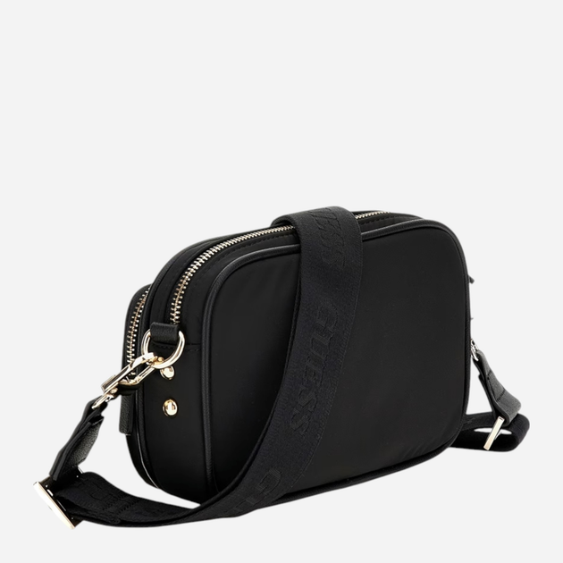 Torebka crossbody damska mała Guess Eco Gemma HWEYG839572-BLA Czarna (800070293638) - obraz 2
