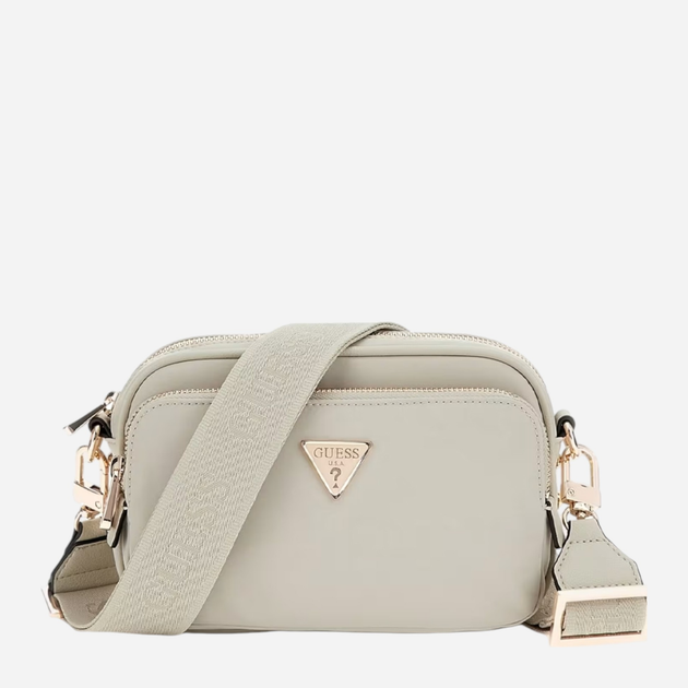 Torebka crossbody damska mała Guess Eco Gemma HWEYG839572-TAU Szara (800070315372) - obraz 1