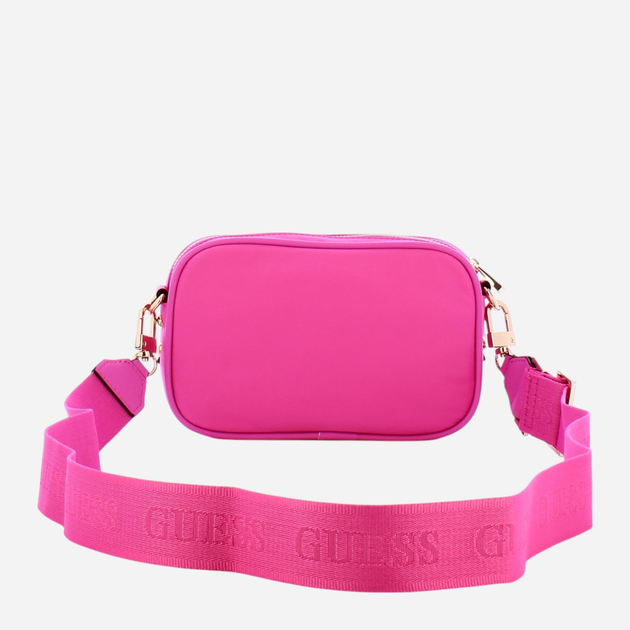 Torebka crossbody damska mała Guess Eco Gemma HWEYG839572-VVR Różowa (800070326041) - obraz 2