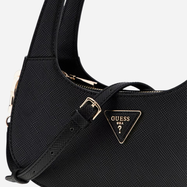 Torba damska Guess Eco Jazlynn HWEZG952301-BLA Czarna (800070334876) - obraz 5