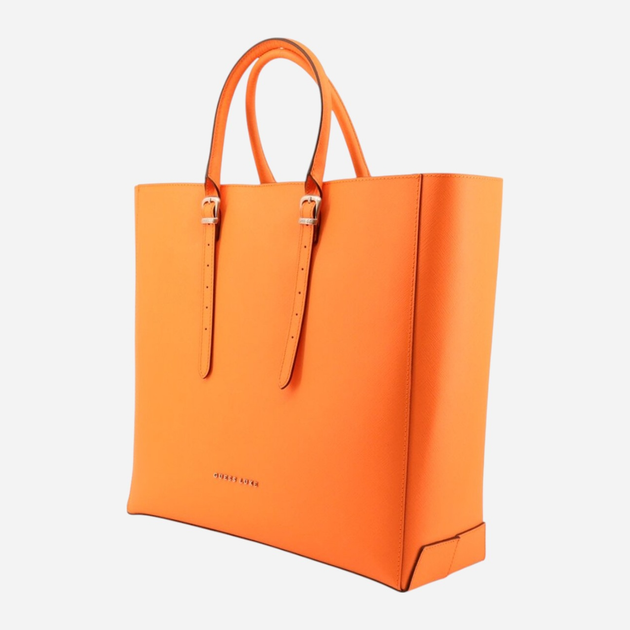 Сумка шопер жіноча з натуральної шкіри Guess Lady Luxe HWLLUXL1304-ORA Помаранчева (800070311339) - зображення 3