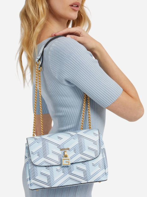 Torebka crossbody damska Guess Montreal HWSA8756210-IBG Ciemnogranatowa (800070325060) - obraz 2