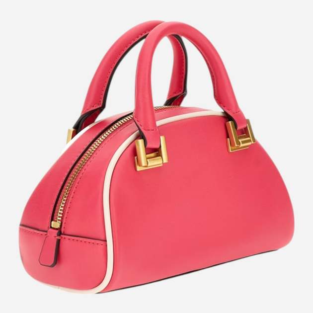 Сумка крос-боді через плече жіноча маленька Guess Mildred HWVS8962760-MAG Рожева (800070307682) - зображення 2