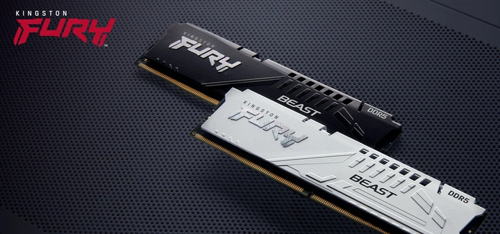 Оперативна пам'ять Kingston Fury DDR5-6800 32768MB PC5-54400 (Kit of 2x16384) Beast EXPO 1Rx8 White (KF568C34BWEK2-32) - зображення 7