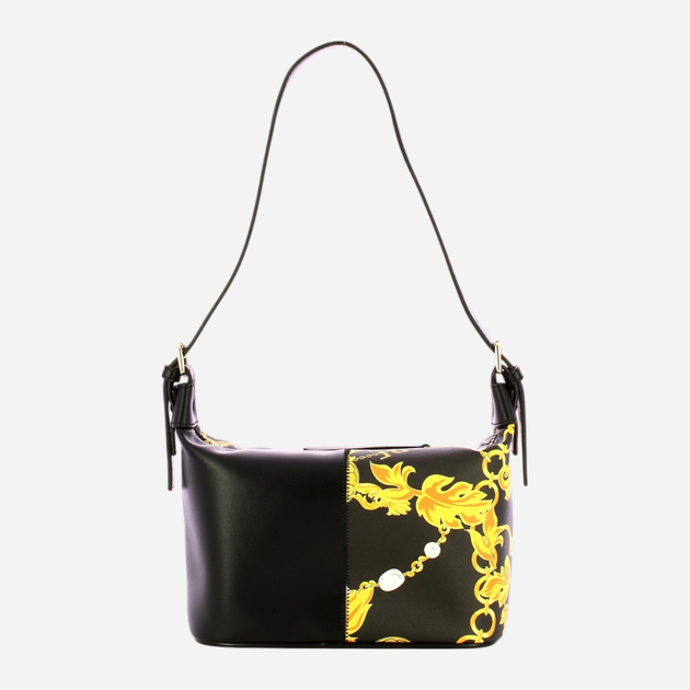 Сумка багет жіноча маленька Versace Jeans 75VA4BP5ZS820G89 Чорна (800070310013) - зображення 2