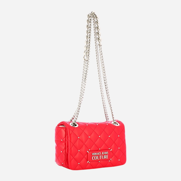 Сумка крос-боді через плече жіноча маленька Versace Jeans 75VA4BQ5ZS823514 Червона (800070310006) - зображення 3