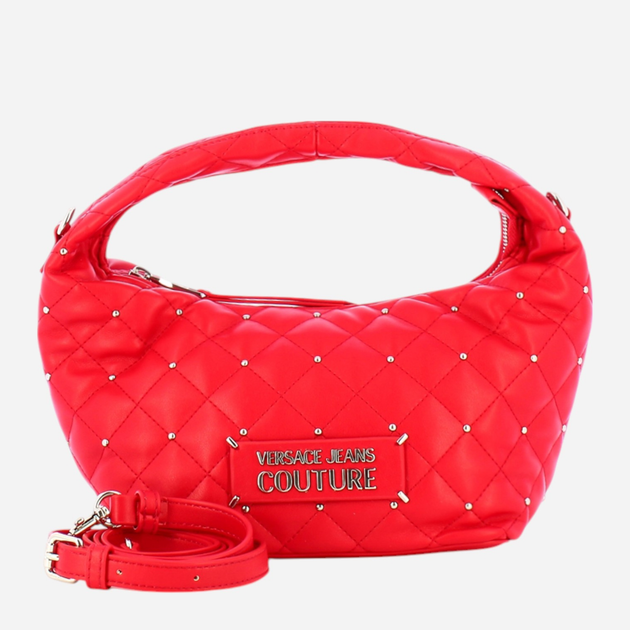 Сумка багет жіноча маленька Versace Jeans 75VA4BQ1ZS823514 Червона (800070310009) - зображення 3