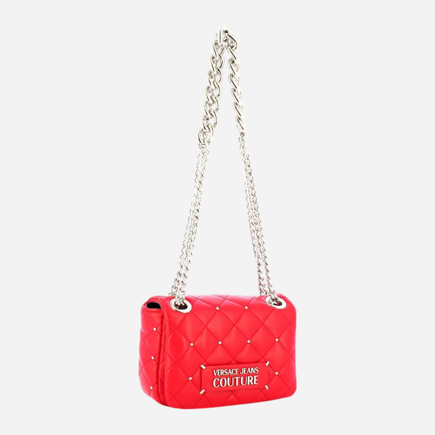 Torebka crossbody damska mała Versace Jeans 75VA4BQ6ZS823514 Czerwona (800070310005) - obraz 3