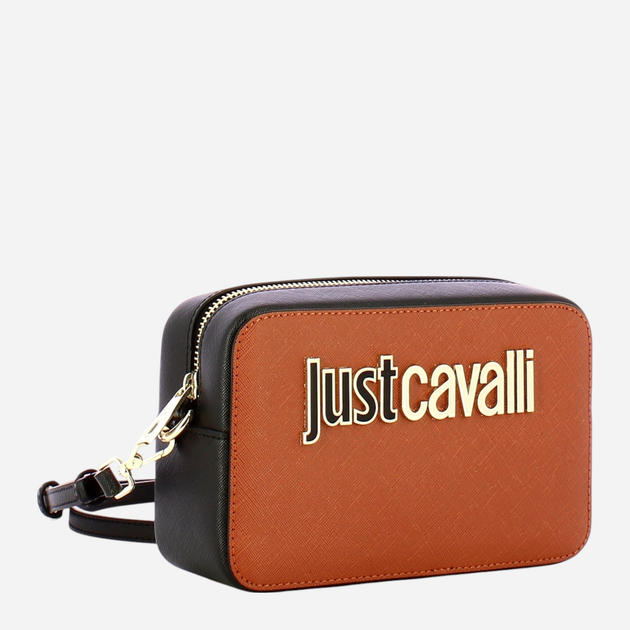 Сумка крос-боді через плече жіноча маленька Just Cavalli 77RA4BB8ZS766752 Коричнева (800070333437) - зображення 3