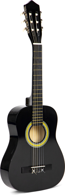 Gitara dla dzieci duża EcoToys drewniana 6 strun (5903769970735) - obraz 3