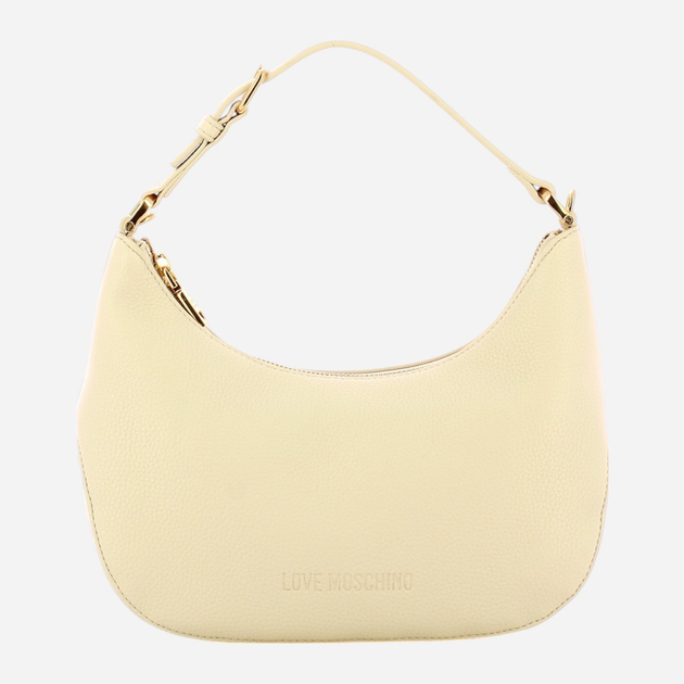 Сумка хобо жіноча середня Love Moschino Borsa JC4018PP1LLT0110 Молочна (800070326583) - зображення 1