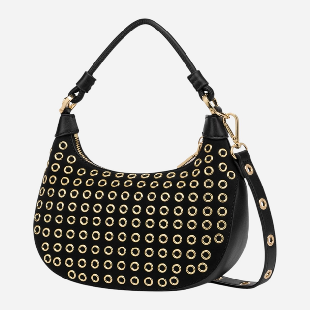Torebka hobo damska mała Love Moschino Borsa JC4058PP1LLH100A Czarna (800070326591) - obraz 2