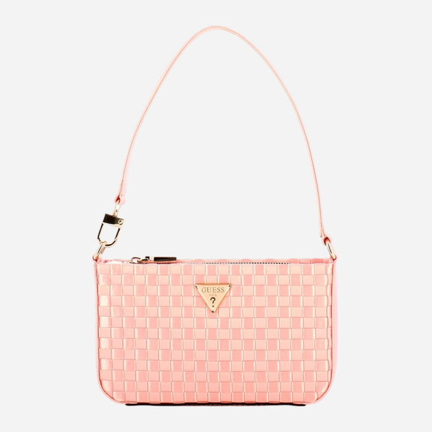 Сумка багет жіноча маленька Guess Twiller HWWG9310720-PLK Рожева (800070316762) - зображення 1