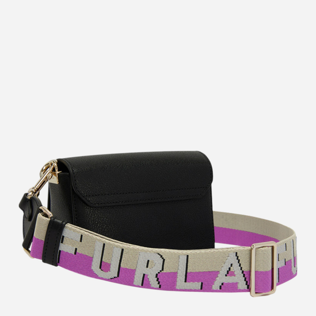 Torebka crossbody damska mała Furla Metropolis Mini WB00839BX00061914S10 Czarna (800070299547) - obraz 2