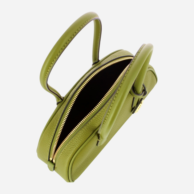 Torebka bagietka damska skórzana Michael Kors Lulu 30T4G1US5T-334 Zielona (800070326559) - obraz 4