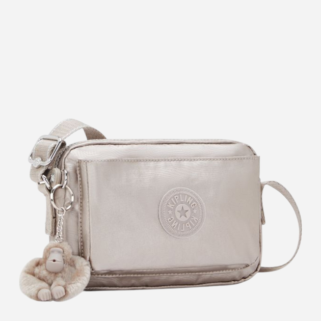 Torebka crossbody damska mała Kipling Abanu KPKI724848I1001 Złocista (800070287644) - obraz 3