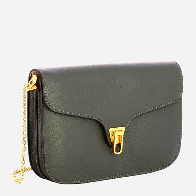 Torebka crossbody damska skórzana Coccinelle Beat E1MF6120101-Y66 Szara (800070336163) - obraz 3