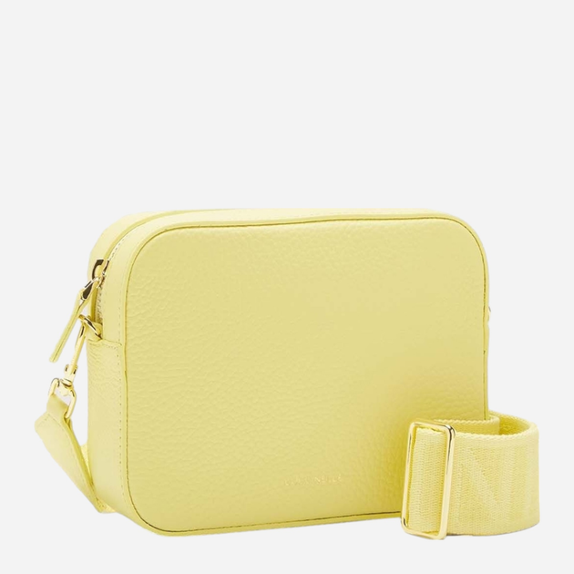 Torebka crossbody damska skórzana Coccinelle Tebe E5MN555M301-G61 Żółta (800070316475) - obraz 2