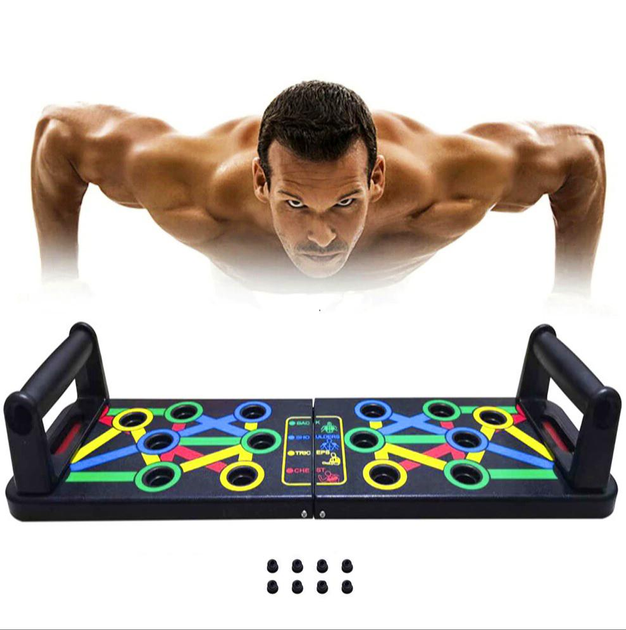 Доска для отжиманий упоры Beluck Push Up Board 14 в 1 универсальная ...