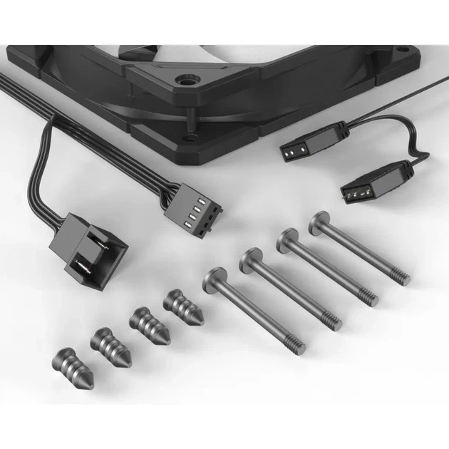 Вентилятор для корпусу ID-Cooling TF-12025-Pro ARGB Reverse, 120mm - зображення 8