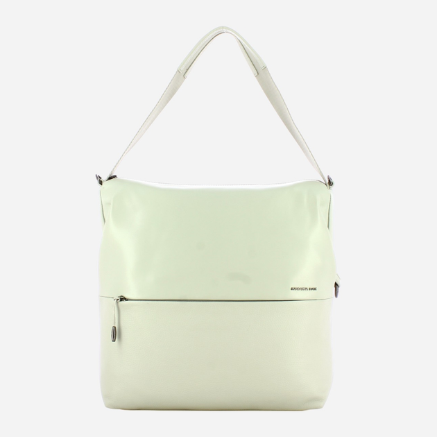 Сумка хобо жіноча з натуральної шкіри середня Mandarina Duck Athena P10UPT05-24N Біла (800070266429) - зображення 1