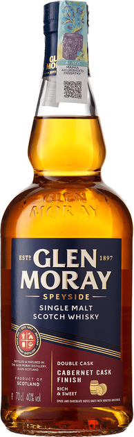 Набор виски Glen Moray Cabernet Cask Finish 0.7 л 40% Glen Moray Chardonnay Cask Finish 0.7 л 40% Glen Moray 12 YO 0.7 л 40% (1021000286149) - изображение 6