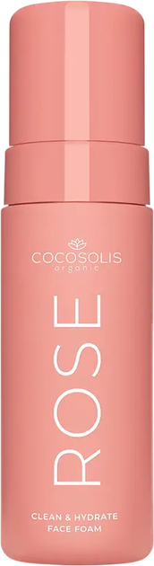 Pianka do twarzy Cocosolis Rose oczyszczająca 150 ml (3800501636237) - obraz 1