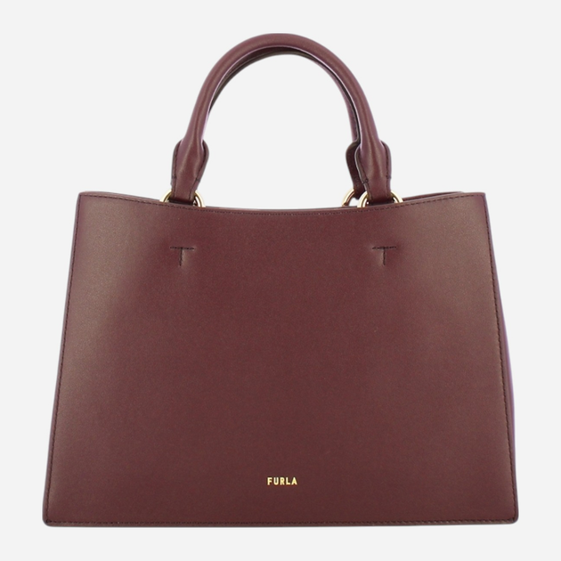 Сумка шопер жіноча з натуральної шкіри Furla Nuvola M WB01336BX20452516S1007 Фіолетова (800070331310) - зображення 1