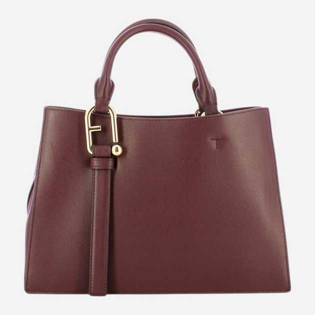 Сумка шопер жіноча з натуральної шкіри Furla Nuvola M WB01336BX20452516S1007 Фіолетова (800070331310) - зображення 2