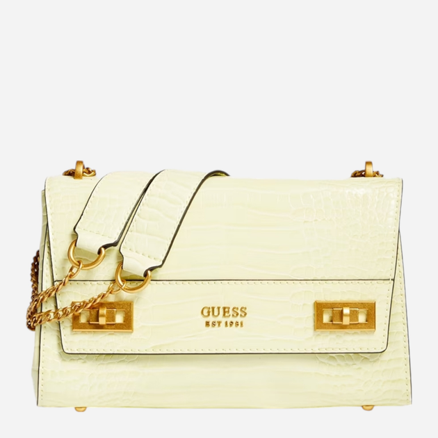 Torebka crossbody damska mała Guess Katey HWCA8494190-LGL Żółta (800070307831) - obraz 1