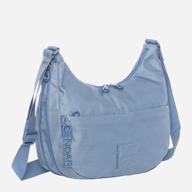 Сумка хобо жіноча велика Mandarina Duck MD20 P10QMT27-04S Темно-синя (800070315502) - зображення 3