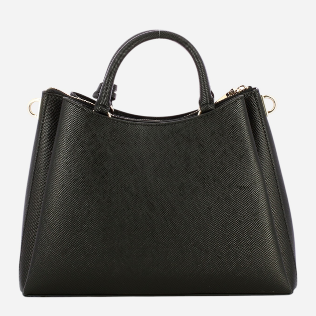 Torba shopper damska Guess Eco Jazlynn HWEZG952306-BLA Czarna (800070334879) - obraz 2