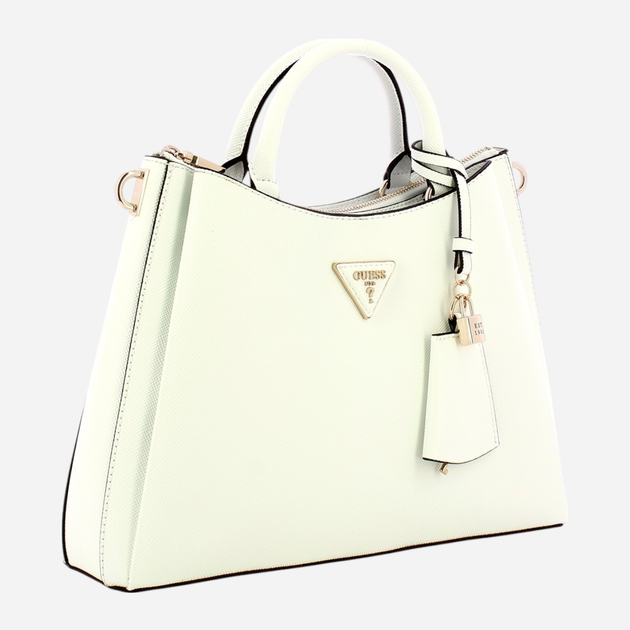 Сумка шопер жіноча Guess Eco Jazlynn HWEZG952306-WHI Біла (800070334880) - зображення 3
