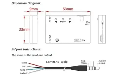 Мини-видеорегистратор FPV DVR - изображение 7