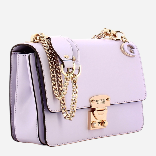 Сумка крос-боді через плече жіноча маленька Guess Eliette HWVG9225210-LAV Фіолетова (800070316738) - зображення 3