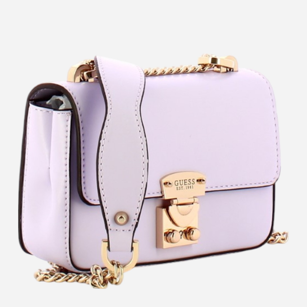 Сумка крос-боді через плече жіноча маленька Guess Eliette HWVG9225780-LAV Фіолетова (800070315393) - зображення 3